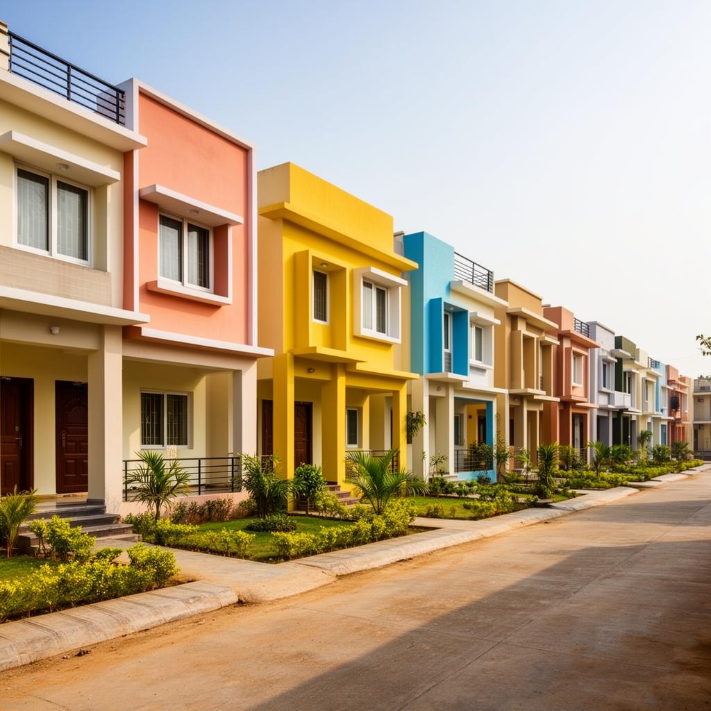residential row houses